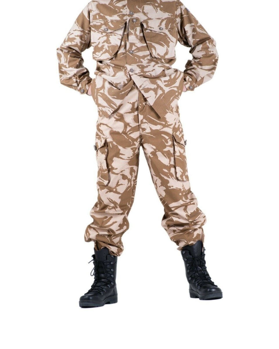 Echte Britse leger gevechtsbroek woestijn militaire broek winddicht nieuw