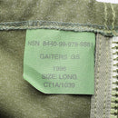 Genuine British army Gaiters canvas OD olive hiking military surplus combat NEW - GoMilitar