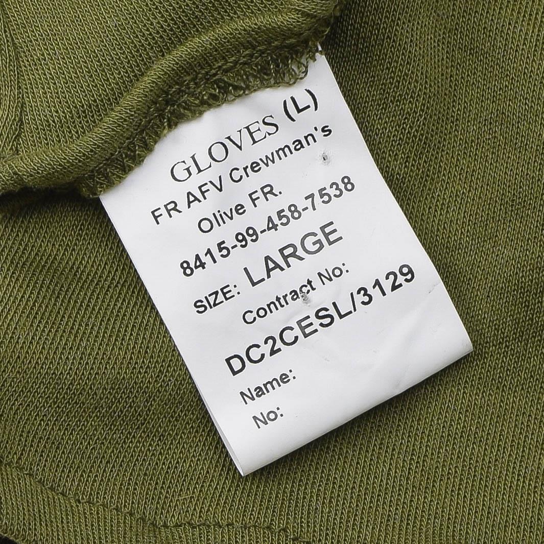 Echte Britse legerhandschoenen olijfhandwarmers brandbestendige vezelhandschoenen nieuw