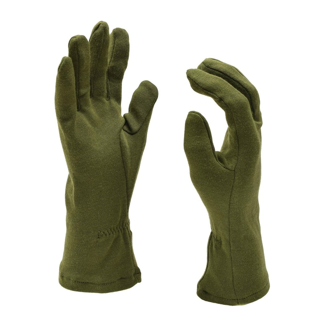 Echte Britse legerhandschoenen olijfhandwarmers brandbestendige vezelhandschoenen nieuw