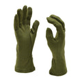 Echte Britse legerhandschoenen olijfhandwarmers brandbestendige vezelhandschoenen nieuw