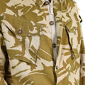 Echte Britse legerjack gevechten woestijn camo field shirt lichtgewicht militair