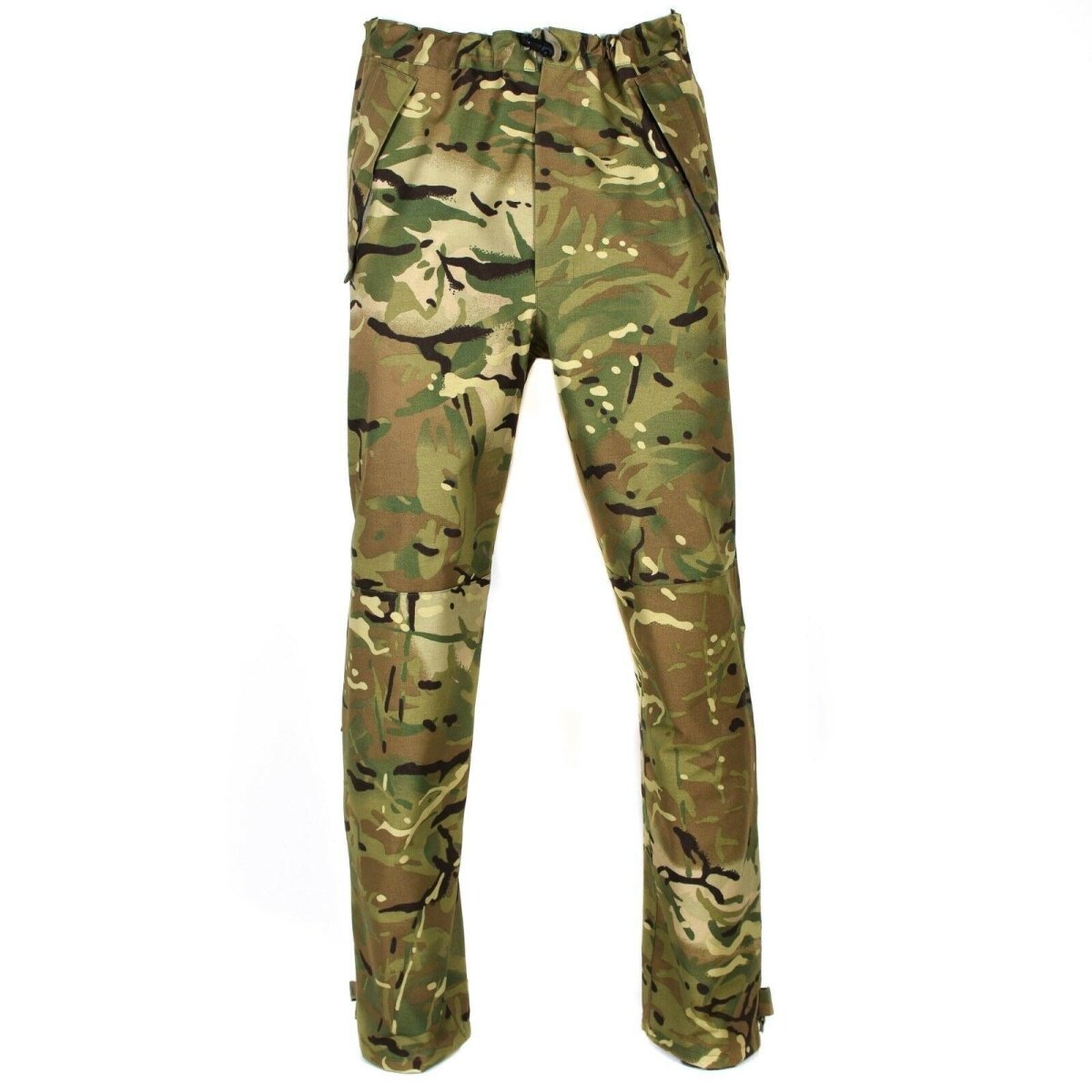 Echte Britse leger Militaire gevecht MVP MTP Camo Rain Pants Waterdichte goretex