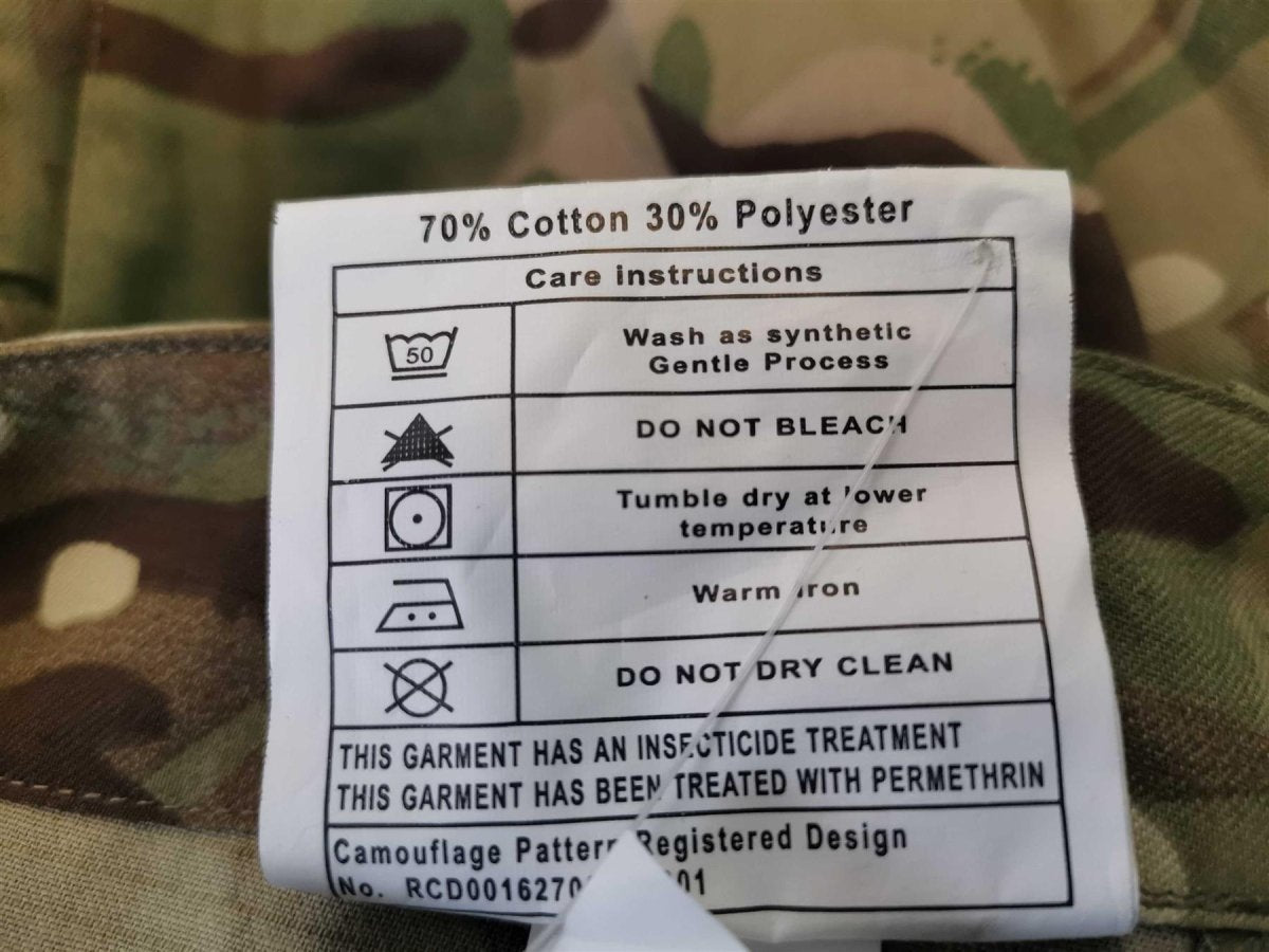 Echte Britse leger broek Militaire gevecht MTP -vracht Matige broek Nieuw