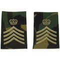 Echte Britse leger schouderlussen doek grote militaire insignes dpm camo