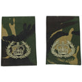 Echte Britse leger schouderlussen stoffen regiments quartermaster sergeant DMP