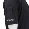 Echte Britse functionele politie T-shirt Ademend Activewear zwart shirt nieuw