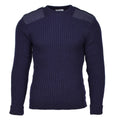 Echte Britse militaire blauwe pullover bodywarmer wol jumper commando trui