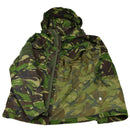 Genuine British military combat smock jacket with hood in DPM camouflage, windproof and durable for outdoor use