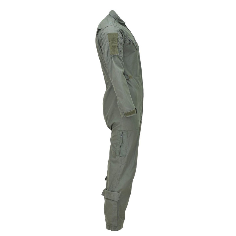 Echte Britse militaire brandwerende resistent Coverall Nomex Aircrew Elasticated Olive