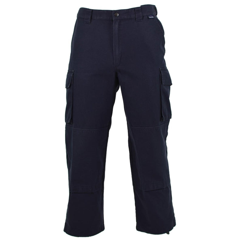 Genuine British police ripstop pants blue trousers surplus - GoMilitar