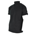 Echte Britse politie T-shirt Zwart Ademend functioneel Zip Guard-shirt vooraan
