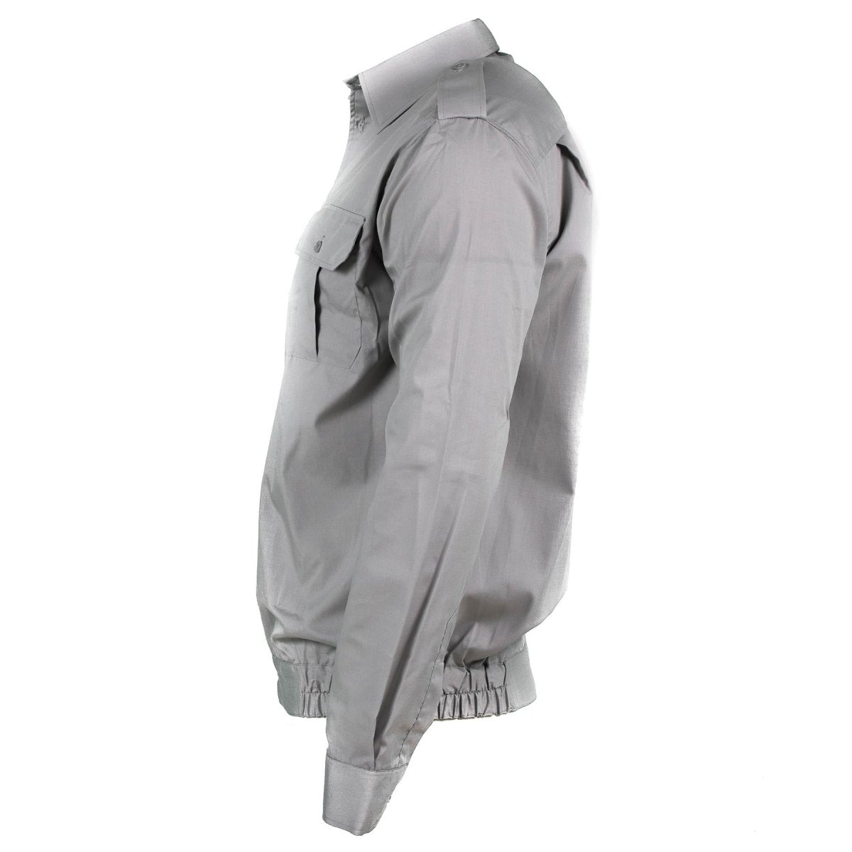Echt Bulgaars leger katoen grijs shirt niet uitgegeven militaire lange mouw nieuw