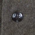 Echte Bulgaarse legerjack Wol Wol Militair-uitgegeven Surplus Uniform Grey-Brown