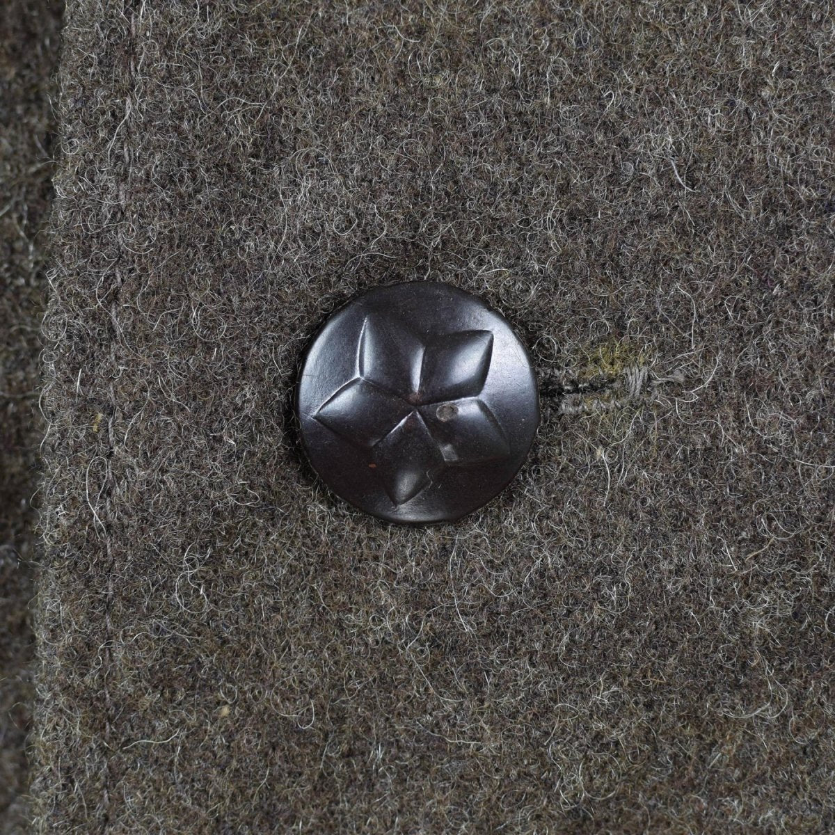 Echte Bulgaarse legerjack Wol Wol Militair-uitgegeven Surplus Uniform Grey-Brown