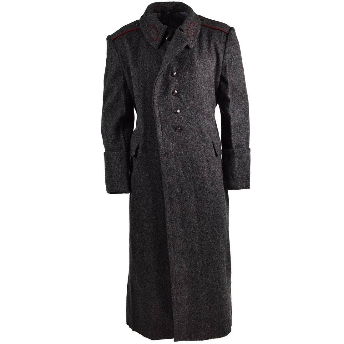 Echte Bulgaarse trench jas militaire leger wol overjas zware winter shinel