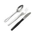 Echt Tsjechisch leger 3 stuks aluminium bestek Set White Bag Militair Surplus