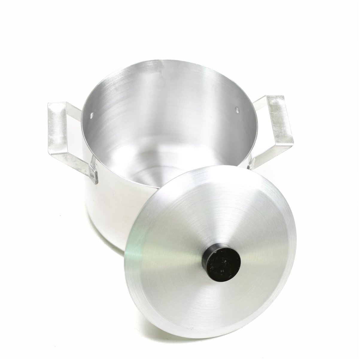 Echt Tsjechische legerpot met deksel 2 l Aluminium koken 0,5 gal militair kookgerei