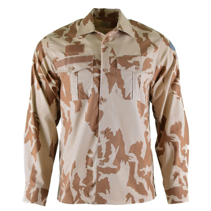 Echt Tsjechisch legershirt Woestijncamouflage 95 velduniform militair surplus NIEUW - GoMilitar