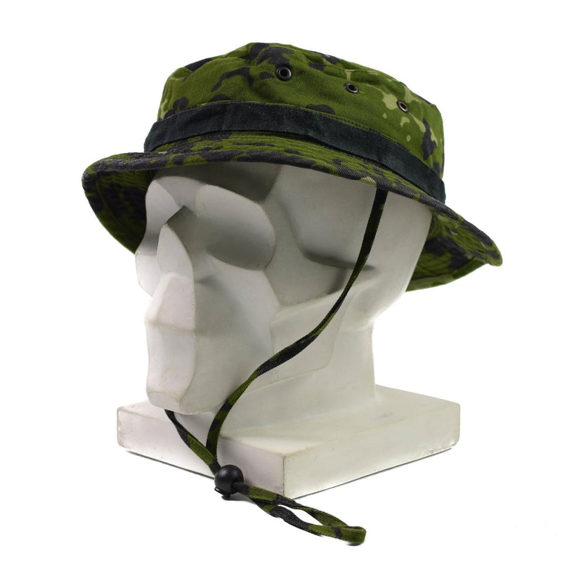 Echte Deens leger boonie hoed militair m84 flecktarn camo jungle zomer cap