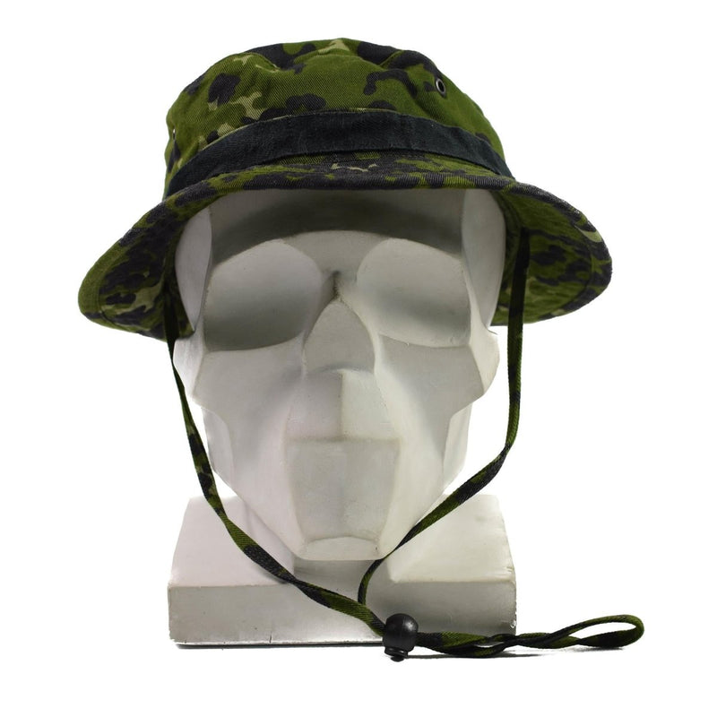 Echte Deens leger boonie hoed militair m84 flecktarn camo jungle zomer cap