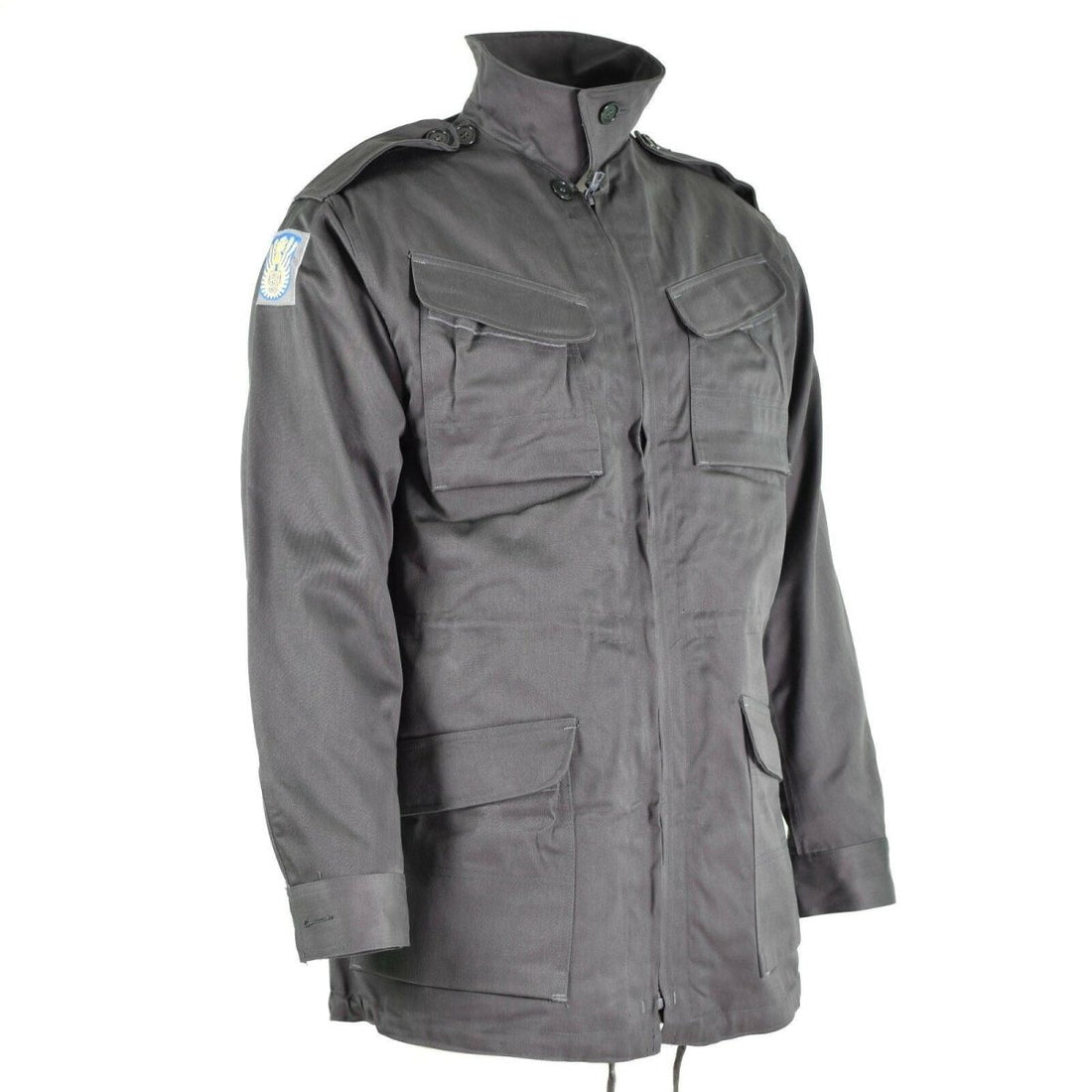 Echt Deense leger gevechtsjack m71 Denemarken militair grijs veld surplus nieuw