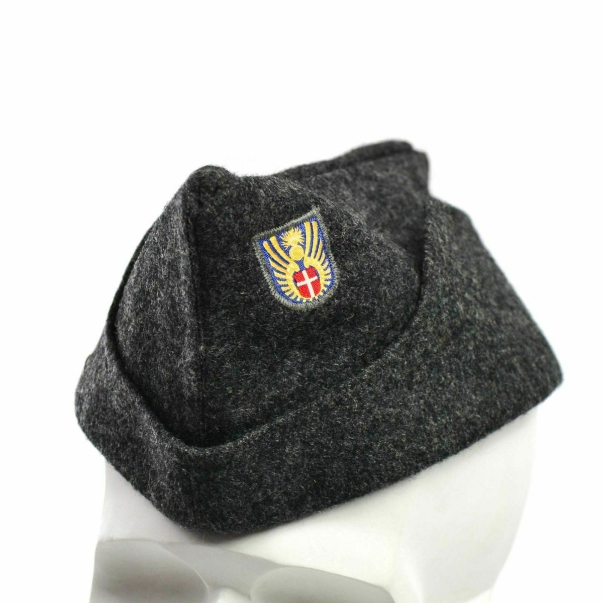 Echte Deens leger wollen zijde cap militair veld gevechtgarnnison cap 1950's hoed
