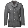Echte Deense uniforme jas leger grijs militair surplus uniform jurkofficier