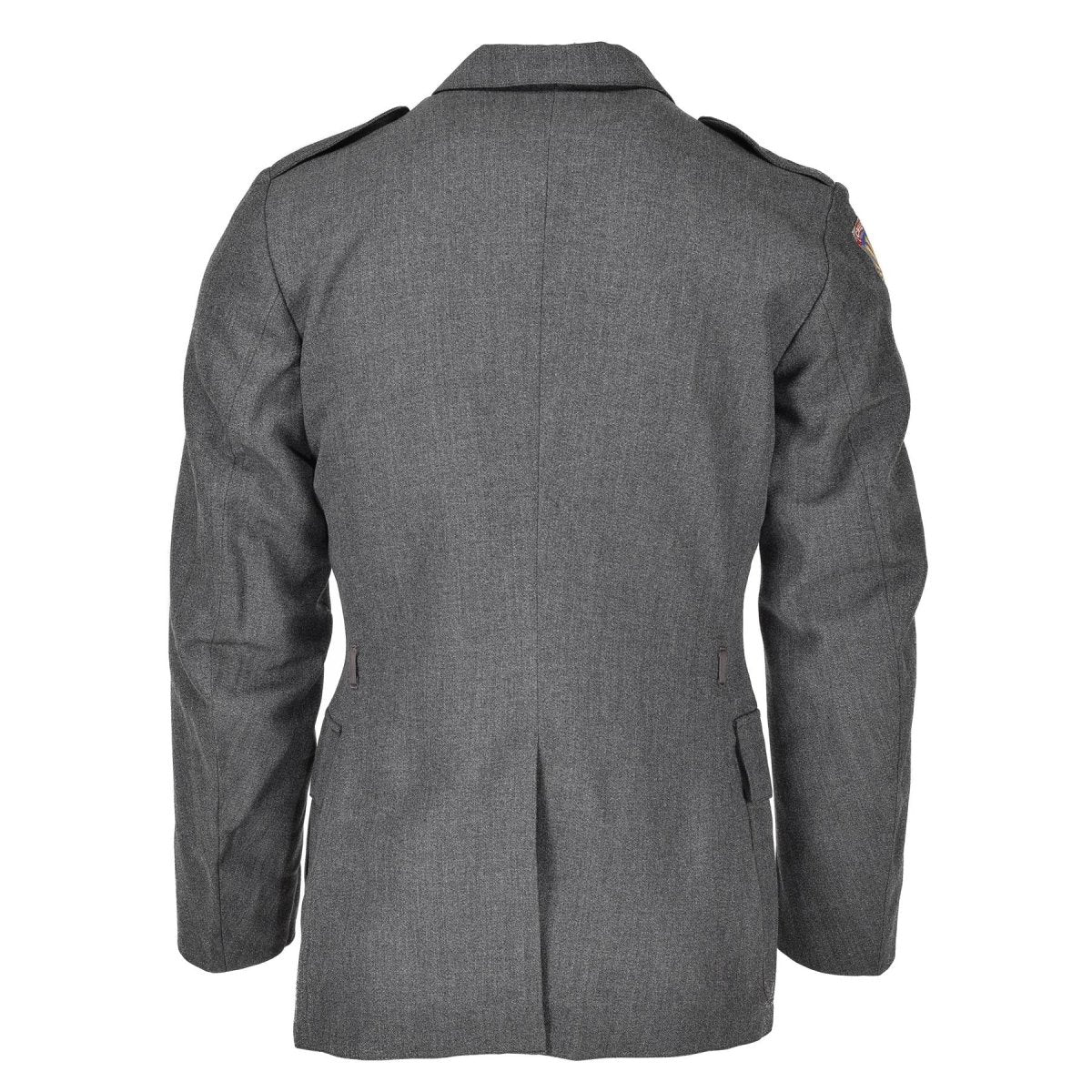 Echte Deense uniforme jas leger grijs militair surplus uniform jurkofficier