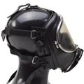 Echte drager panorama nova face mask firefighter gas volledige masker zwart