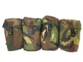Echte Nederlandse leger kantine met zak & roestvrijstalen beker deksel dop dpm camo molle