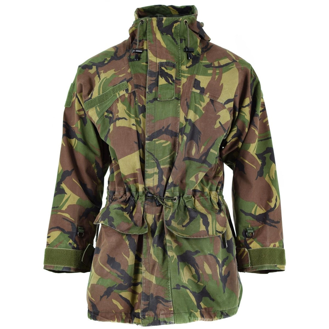 Echte waterdichte bi-gelamineerde gevechtsparka DPM-camouflage van het Nederlandse leger