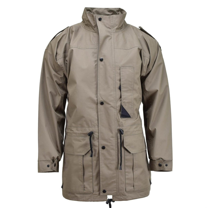 Echte Nederlandse legerparka met voering OD groene jas heren officiersjas Kaki NIEUW - GoMilitar