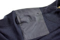 Echte Nederlandse leger pullover blauw jumper militaire trui ronde nek officier