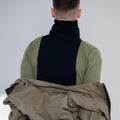 Echte Nederlandse leger sjaal blauw winterhals buis Nederland militair overschotnieuw
