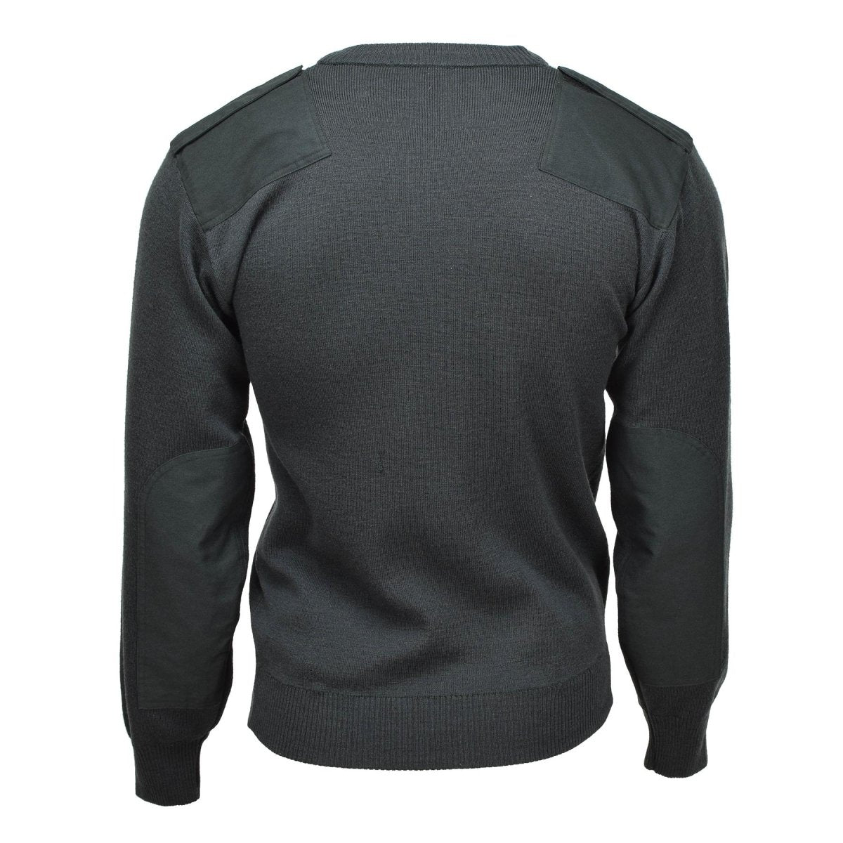 Echte Nederlandse leger trui pullover commando jumper v-neck pullover donkergroen