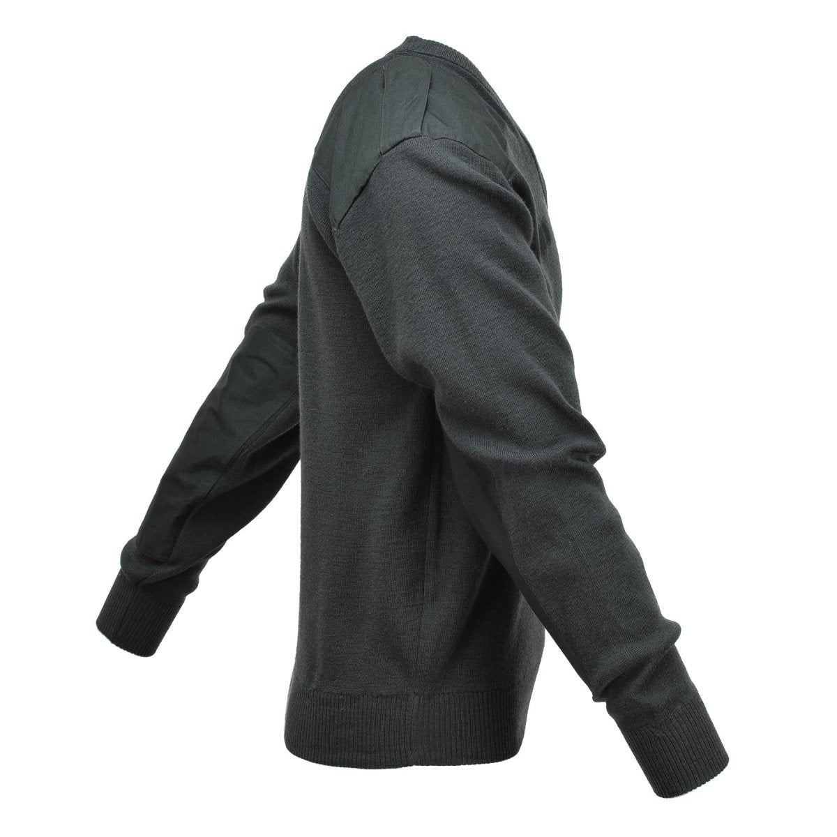 Echte Nederlandse leger trui pullover commando jumper v-neck pullover donkergroen
