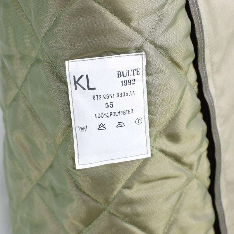 Echte Nederlandse leger damesjas kaki lange officier trench jas met voering nieuw