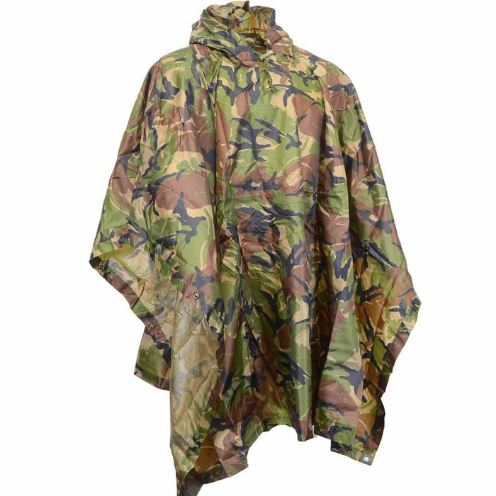 Echte Nederlandse ponchotent shelter DPM camouflage waterdicht ripstop materiaal NIEUW - GoMilitar