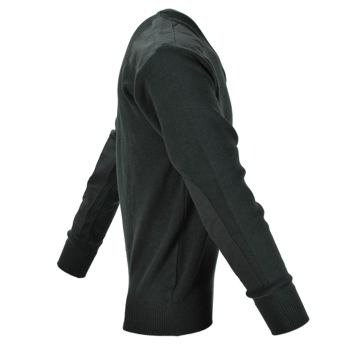 Echte Nederlandse trui Army Pullover Commando Jumper Dark Green V-Neck Men Nieuw