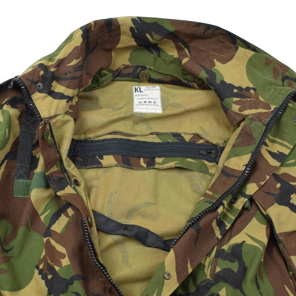 Echte Nederlandse tanker Coverall militair pak camouflage algehele jumpsuit nieuw