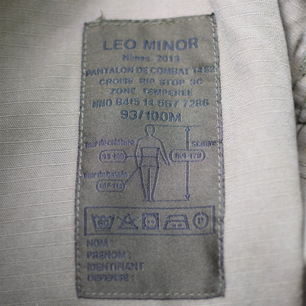 Echt Frans leger gevechtsbroek militaire felin cce camo t4 broek ripstop