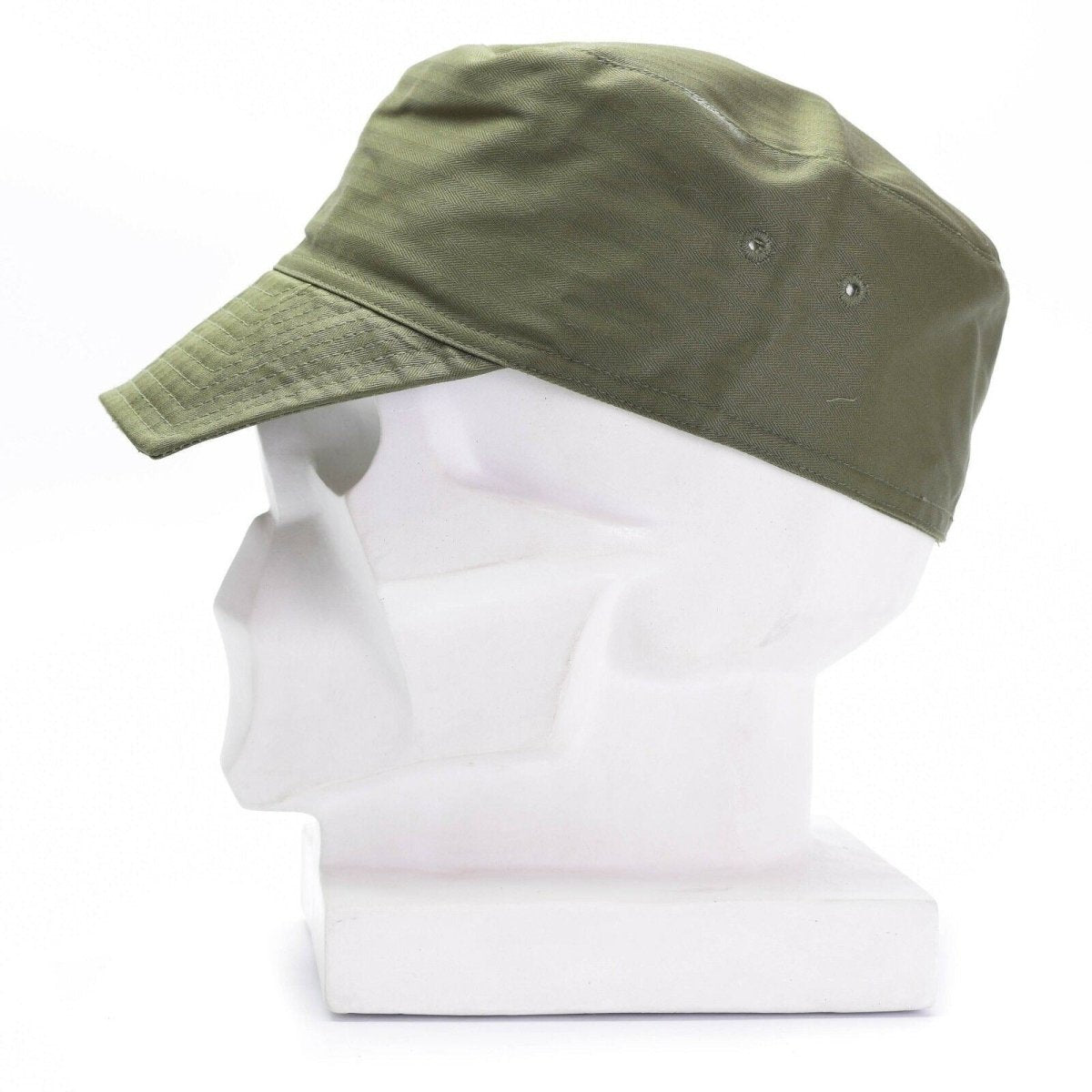 Echt Frans leger F1 cap olijf lichtgewicht veldhoed gevechten militair nieuw