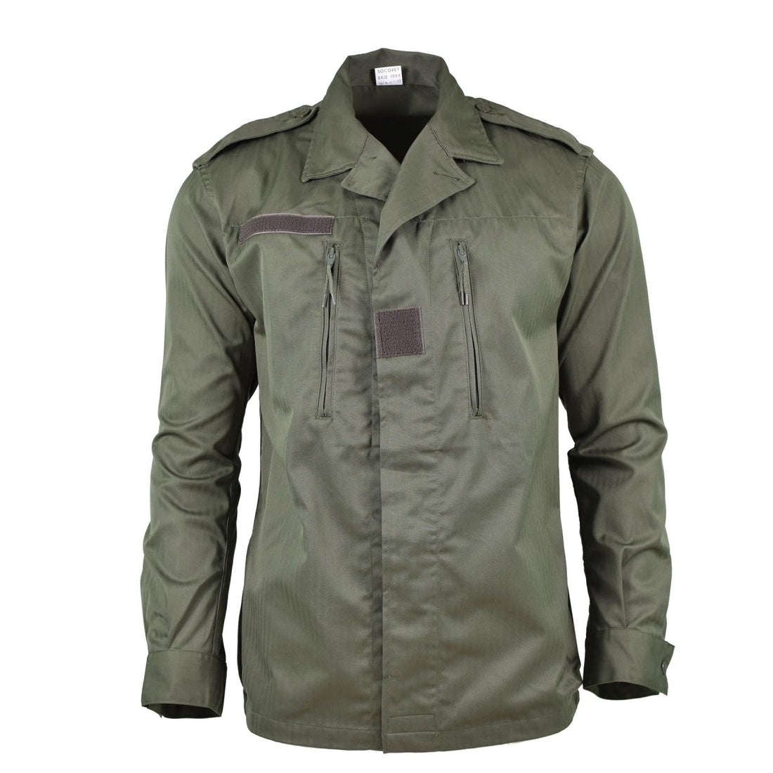 Echt Frans leger F2 Combat Jacket Militair uitgifte Overschot Hirt Olive OD Nieuw
