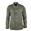 Echt Frans leger F2 Combat Jacket Militair uitgifte Overschot Hirt Olive OD Nieuw