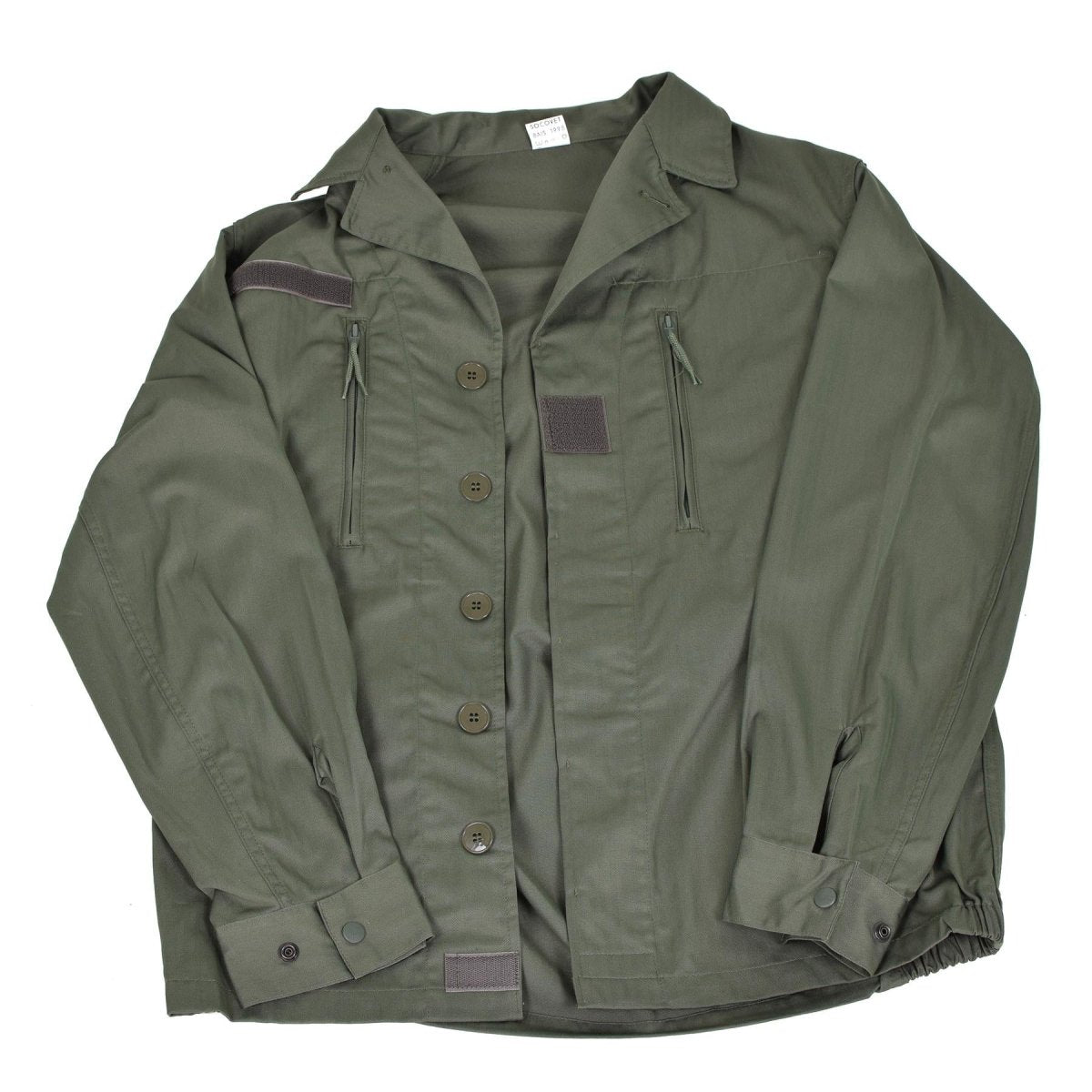 Echt Frans leger F2 Combat Jacket Militair uitgifte Overschot Hirt Olive OD Nieuw