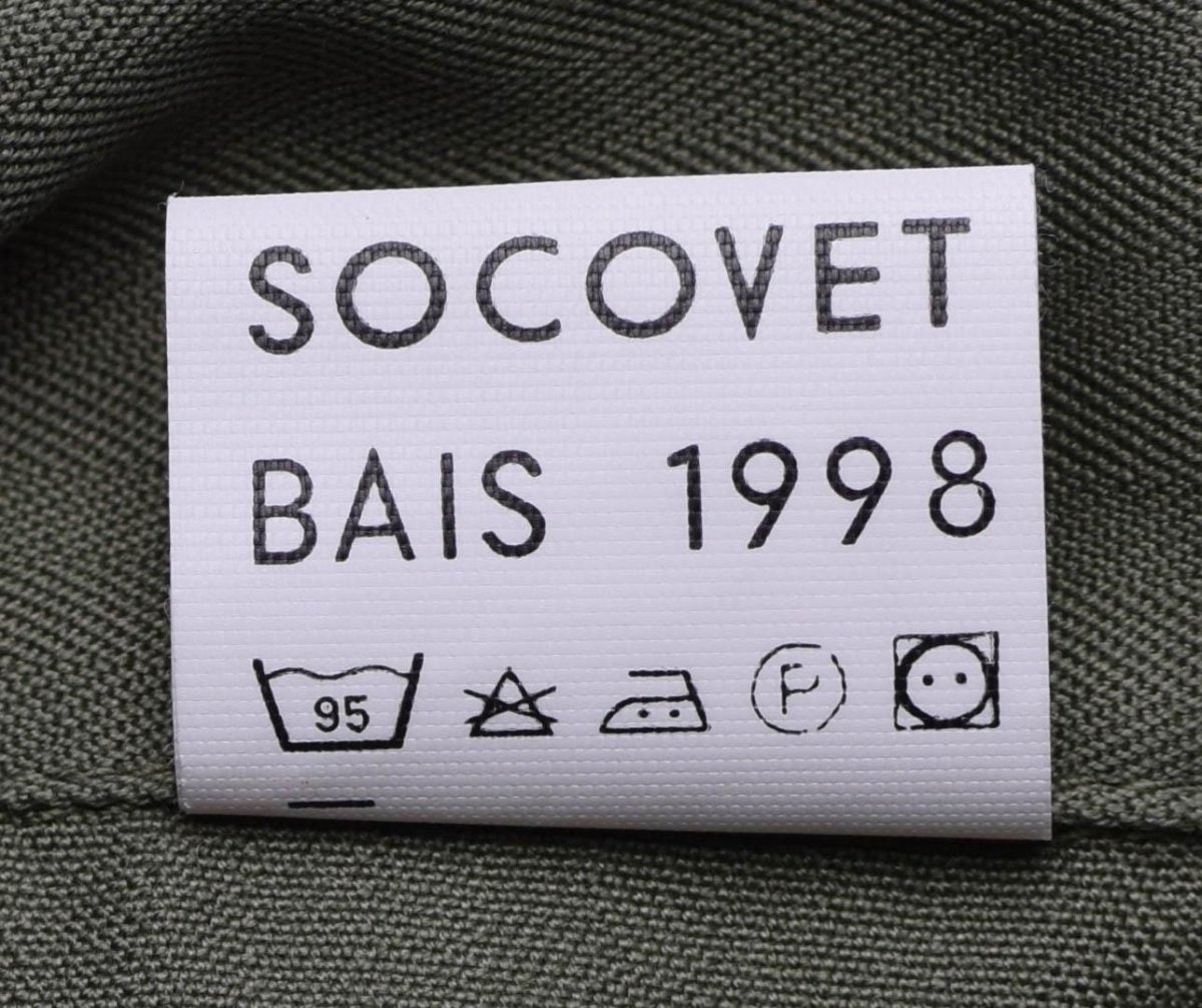 Echt Frans leger F2 Combat Jacket Militair uitgifte Overschot Hirt Olive OD Nieuw
