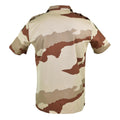 Echt Frans leger F2 -shirt Desert Camo Korte Sleeve Militair Surplus Probleem Nieuw