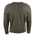 Echte Franse leger pullover olijfcommando jumper militaire trui ronde nek