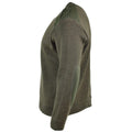 Echte Franse leger pullover olijfcommando jumper militaire trui ronde nek